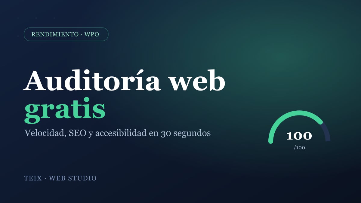 Portada del artículo: auditoría web gratis