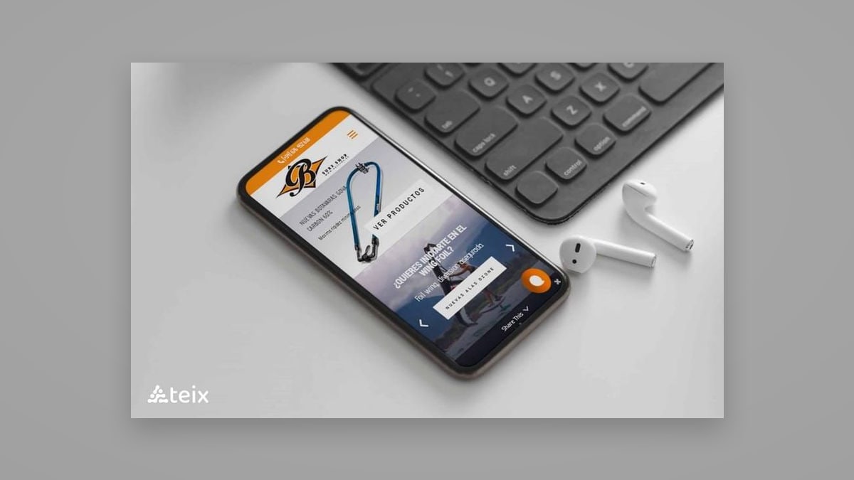 Bellini Surf Shop — Diseño web