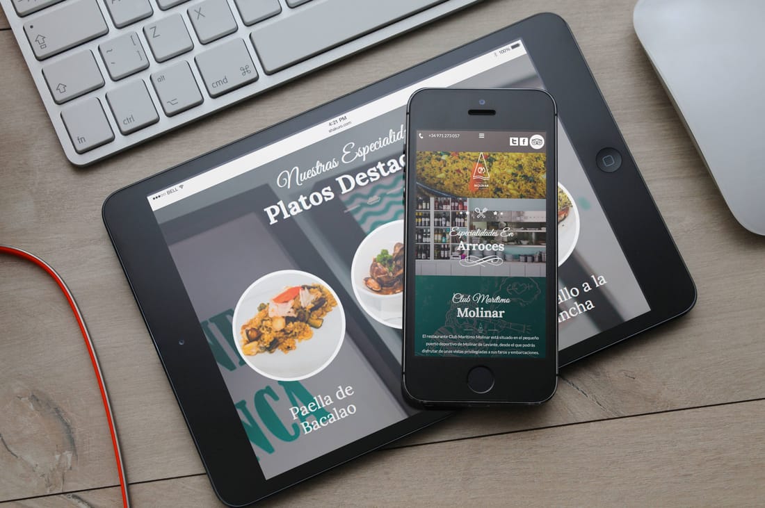 Club marítimo molinar — Webdesign (1)
