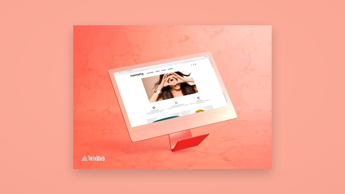 Damara Joyas — Diseño web