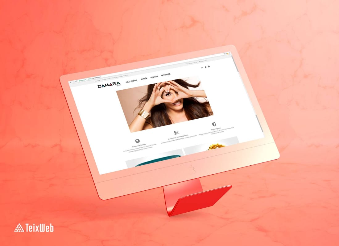 Damara Joyas — Diseño web (3)