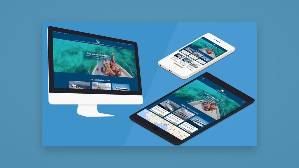 Internautic Yachts   Diseño Web — Diseño web