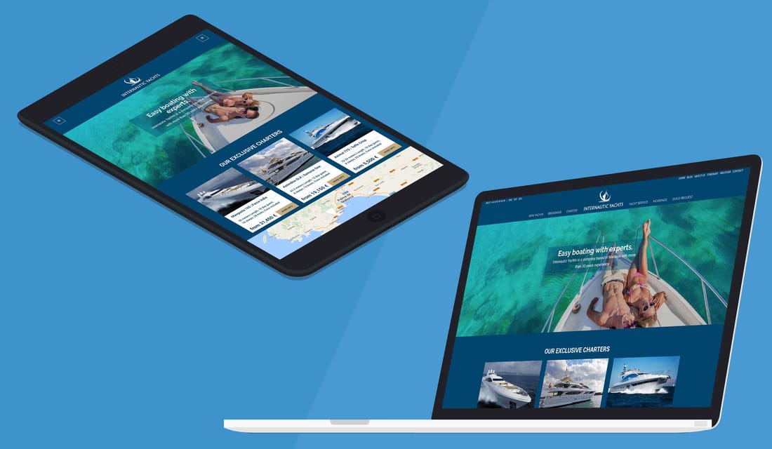 Internautic Yachts   Diseño Web — Diseño web (1)