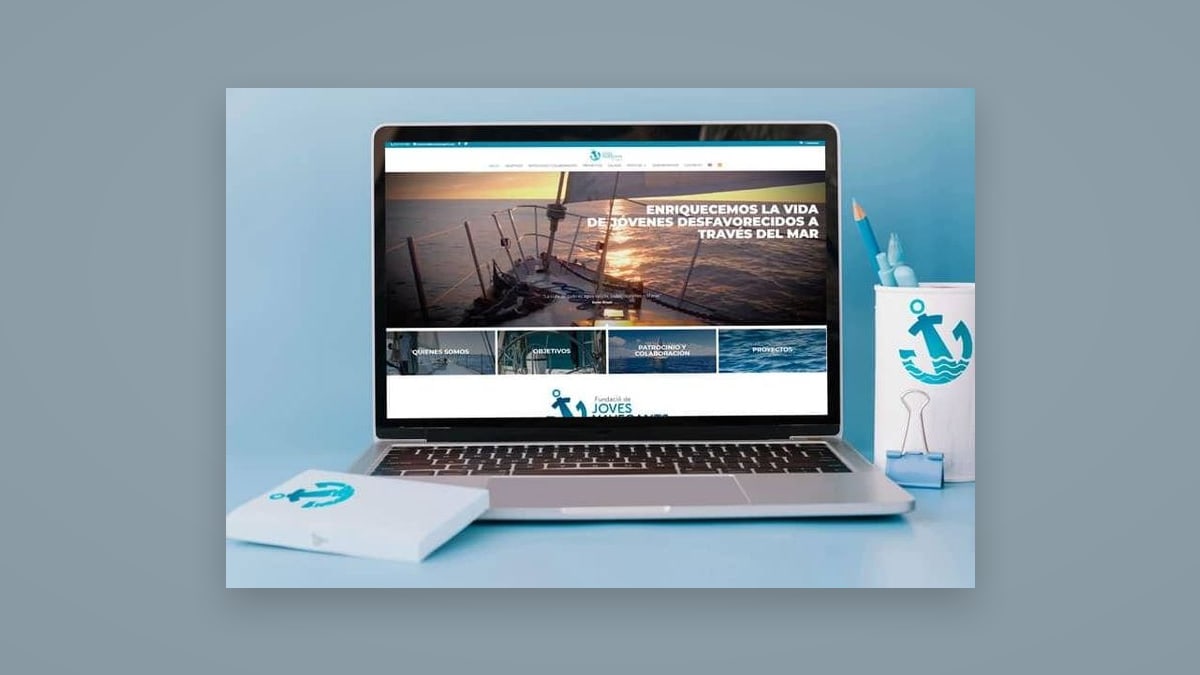 Jovenes Navegants — Diseño web