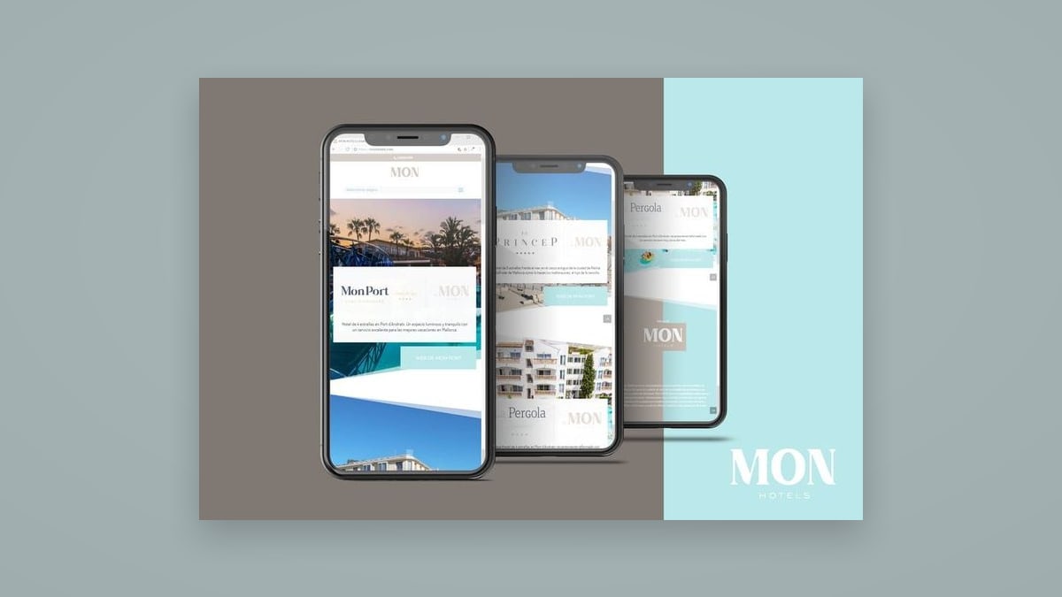 Mon Hotels — Diseño web
