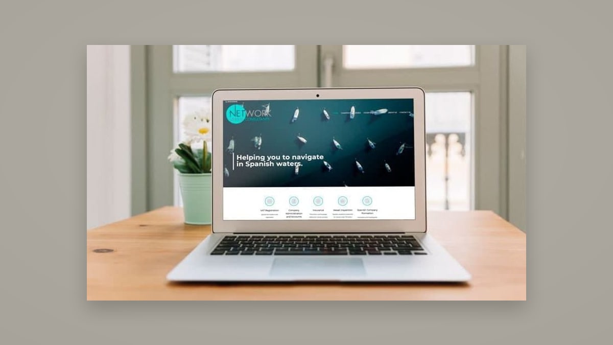 Network Marine Consultants — Diseño web