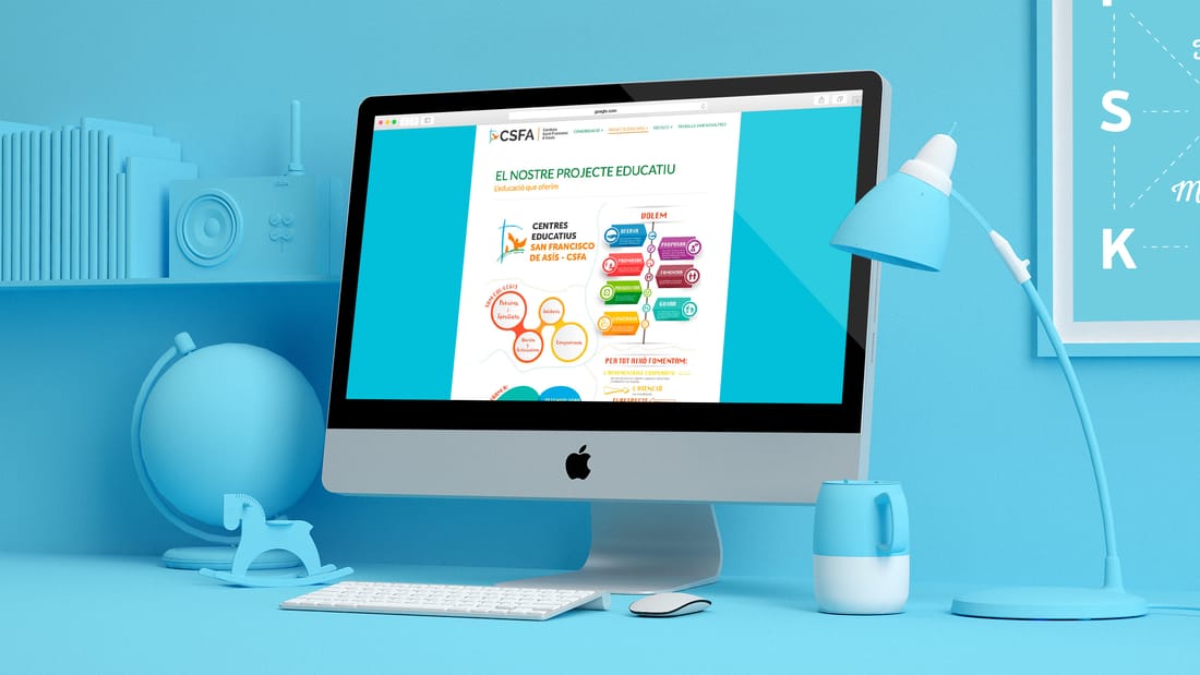 Centres Sant Francesc d'Assís — Diseño web (1)