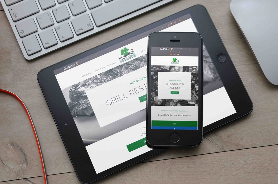Shamrock Palma — Diseño web (2)