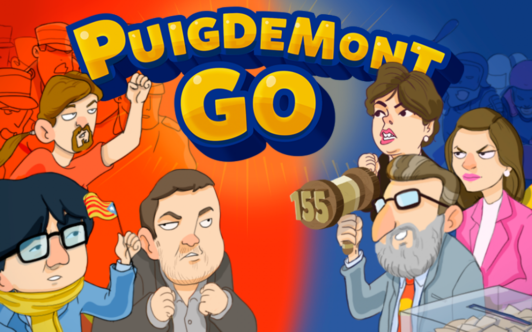 Puigdemont Go!, un juego desarrollado en Mallorca